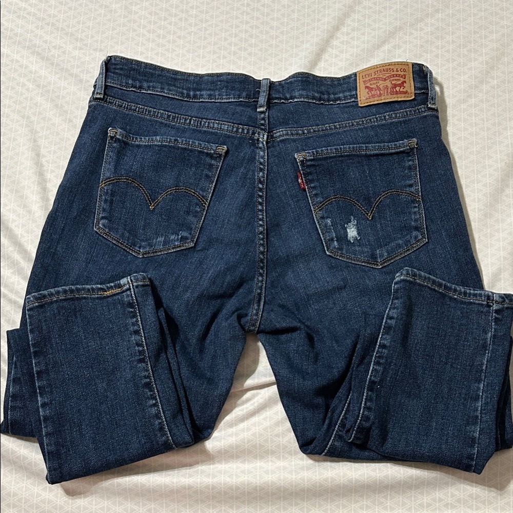 Levi's Women’s Dark Blue Skinny high rise Jeans